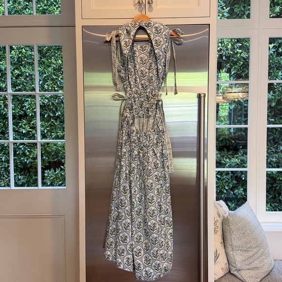 Agua By Agua Bendita Midi Dress Small - Picture 4 of 5